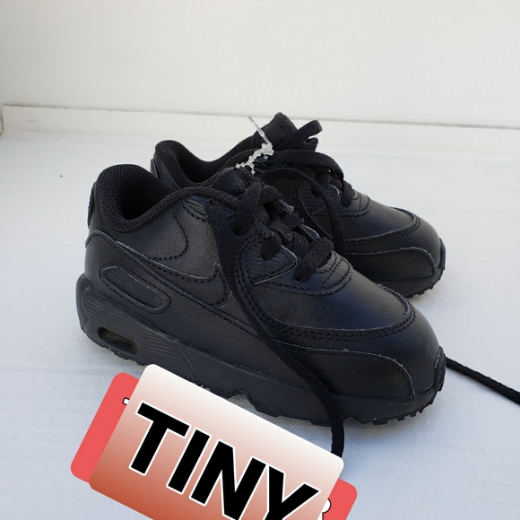TINY BLACK NIKE AIR MAX - Picture 2 of 3